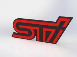 Subaru STI Emblem
