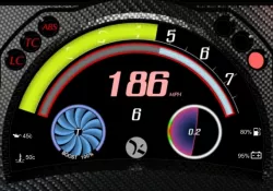 supercar 3d dash modern type