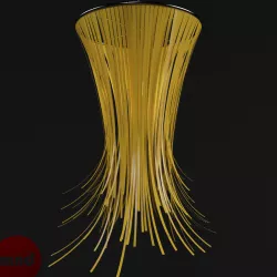 Suspension lamp BE04-1  3D model