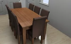 Table and chairs
