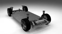 Tesla Model S Chassis 3D model