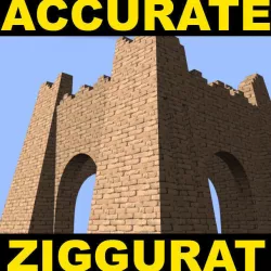 The Accurate Ziggurat of Ur - 3d model 3D model