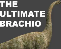The Ultimate Brachiosaur - 3d model a 3D model