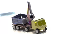 Three way tripper with self arm