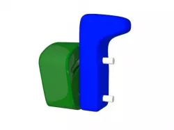 Throttle stick for outboard engine