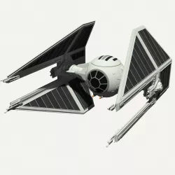 TIE Interceptor 3D model