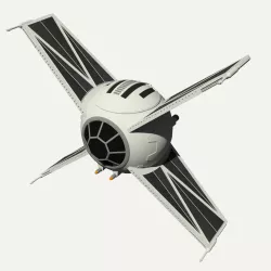 TIE Raptor 3D model