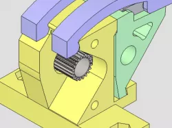 Toggle Latch Extruder for 1.75mm MakerGear Groove Mount