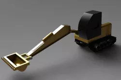 Toy excavator