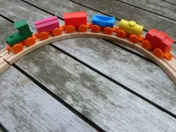 Toy Train for Wood Tracks