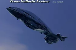 TRANS GALLACTIC CRUISER 3D model