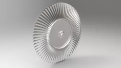 Turbine Blisk (Bladed Disk)