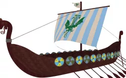 Viking Ship 3D model