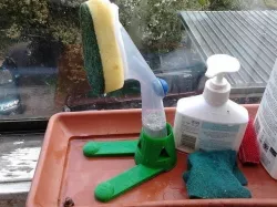 Washing Up Brush Holder