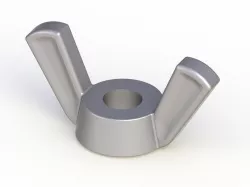 Wing nut 1/4" 