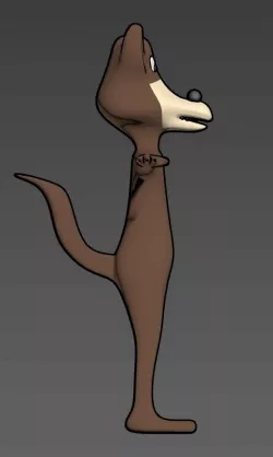 wolves Low-poly  3D model