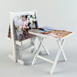 wooden easel 3D model
