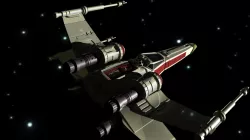 X-Wing Low-poly  3D model