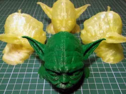 Yoda - Lite - more face less robe and a bit bigger