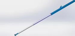 A portable bathroom mop .