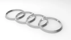 Audi logo -3d