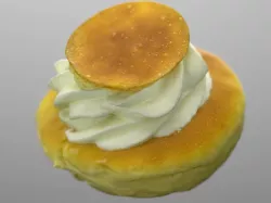 Baba cake 3D model