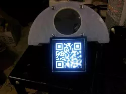 BACKLIT BOX FOR QR CODES