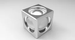 ball inside cube