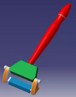 Bath room mop 