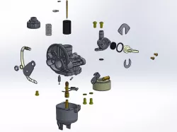CAG Pocket Bike Carb