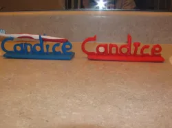 Candice/Candace Toothbrush Holder (optional microphone)