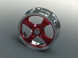 heart car rims 3d models 【 STLFinder