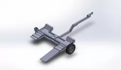 Car tow dolly / car transport trailer