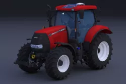 Case IH Puma 160 Low-poly  3D model