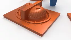 Cast Iron Sink with tooling
