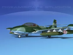 Cessna A-37 Dragonfly Equador 3D model