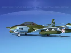 Cessna A-37 Dragonfly Uruguay 3D model
