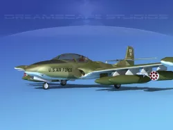 Cessna A-37 Dragonfly V01 USAF 3D model