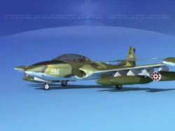 Cessna A-37 Dragonfly V08 Chile 3D model