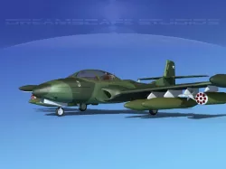 Cessna A-37 Dragonfly V09 Chile 3D model