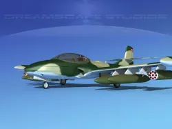 Cessna A-37 Dragonfly V10 Peru 3D model