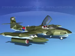 Cessna A-37 Dragonfly V16 Korea 3D model