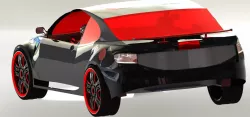 Concept car model