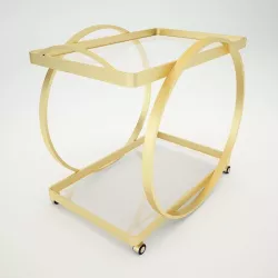 Connery Bar Cart 3D model