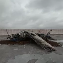 destroyed plane 018 am165 3D model