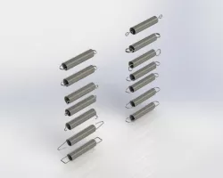 Different Types of Tension (Extension) Springs