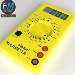 Digital Multimeter 3D model
