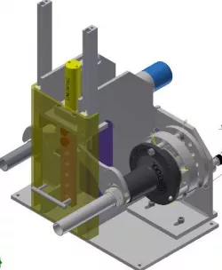 Dismanteling Hydraulic press
