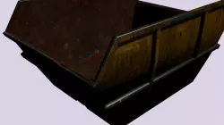 Dumpster Low-poly  3D model