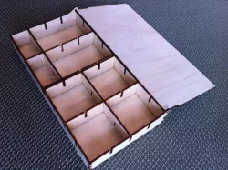 Electronics Components Box, no hardware needed